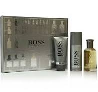 GIFT/SET BOSS HUGO BOSS 3 PCS.: GREY BOX 3.4 FL Perfume By HUGO BOSS F ...